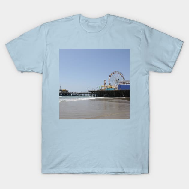 Santa Monica Pier T-Shirt by Christine aka stine1